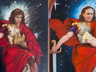 Nowy obraz miał inspirować, ale wywołał szok. Wierni nie mogli uwierzyć własnym oczom