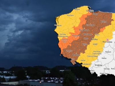 Burze nad Polską. Seria ostrzeżeń dla kilku regionów
