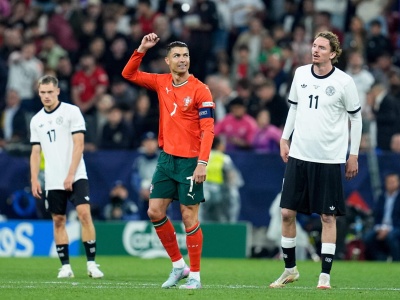 Ronaldo z golem i finałem. Portugalia lepsza od Niemiec