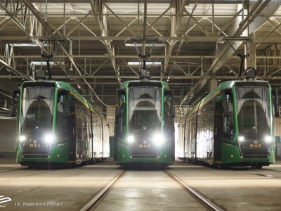 Poznań: Tramwaje Moderus Gamma LF AC BD wracają na tory