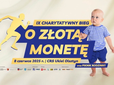 Olsztyn. Zbliża się IX Charytatywny Bieg o Złotą Monetę. Ostatnie dni zapisów