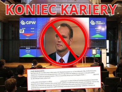 Z OSTATNIEJ CHWILI: Były szef NewConnect wykluczony z biznesu na 8 lat