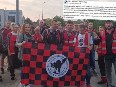 Pracownicy fabryki Jeremias zrobili sigma strajk, zdesperowany zarząd posłał pracowników biurowych na produkcję