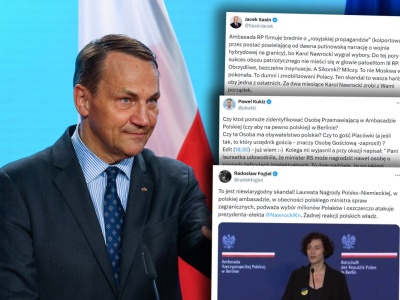 PiS grzmi o skandalu w Berlinie. Sasin grozi rządowi