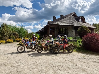 Motocyklowy weekend z kawą w Gęsim Zakręcie