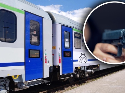Wyciągnął broń w wagonie restauracyjnym. Przerażenie w pociągu do Słupska