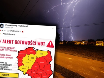 Groźne burze nad Polską. Trzeci stopień zagrożenia, możliwe trąby powietrzne. Żołnierze w gotowości