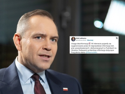 Leśkiewicz: Podawane są kłamliwe informacje ws. Nawrockiego