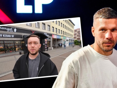 Księżulo odwiedził kebaba Podolskiego. Padły ostre oskarżenia. „Dla mnie to jest dworzec”