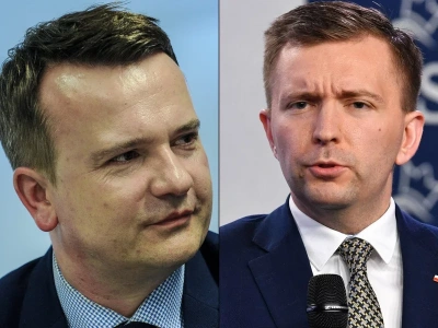 Kłótnia posła PiS i dziennikarza Onetu. Poszło o Nawrockiego