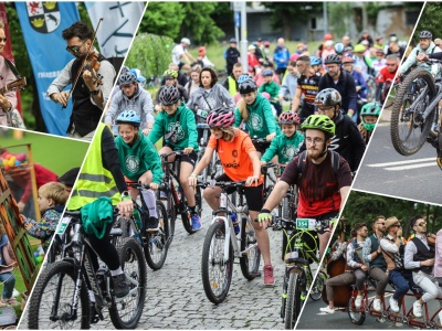 Rowerzyści opanowali miasto, piknik na boiskach OSiR. Dni Świdnicy na sportowo [DUŻO ZDJĘĆ/VIDEO]