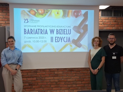 Zmniejszenie żołądka to nie wszystko. Kluczem jest zmiana nawyków. Spotkanie w szpitalu Biziela