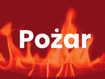 Pożar pod Wąbrzeźnem. Jedna osoba została poszkodowana