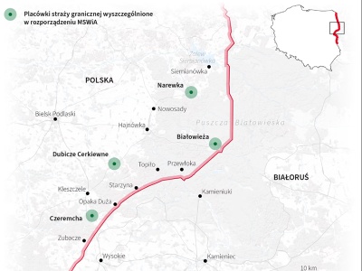 Strefa buforowa przy polskiej granicy przedłużona o kolejne 90 dni