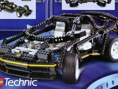 LEGO Super Car, a więc najbardziej pożądane klocki dla starszych chłopców. Miałeś taki zestaw?