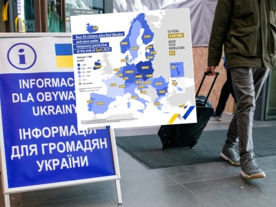 Polska wśród krajów z największym odpływem Ukraińców z ochroną UE