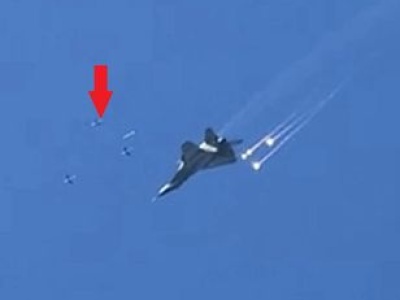 Ukraiński MiG-29 w akcji. Zrzucił na Rosjan 