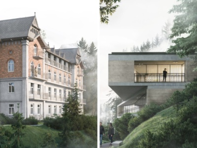 Nowy hotel w Zakopanem za 450 mln. Deweloper odbuduje sanatorium na Antałówce