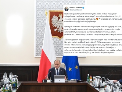 Premier wysyła ABW na aplikację RKW. Matecki mocno ripostuje