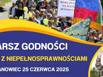 Silni razem – Marsz Godności Osób z Niepełnosprawnościami w Ciechanowcu