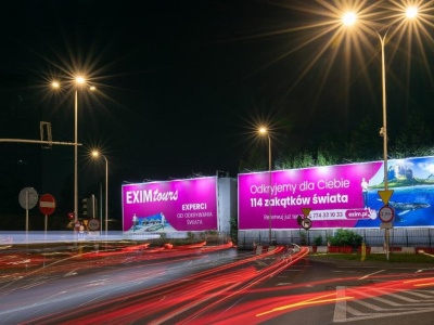 „Experci” Eximu tours reklamują wyjazdy tego biura podróży