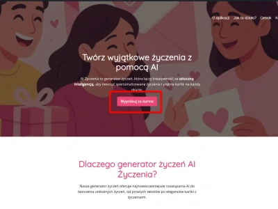 Generator życzeń „AI Życzenia” – nowa aplikacja do generowania życzeń na każdą okazję