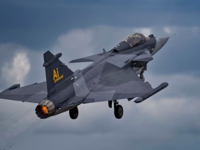 Saab testuje AI w myśliwcu Gripen E