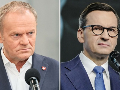 Spięcie Tuska z Morawieckim. 