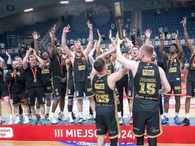 Koszykarze Trefla Sopot z brązowym medalem Orlen Basket Ligi