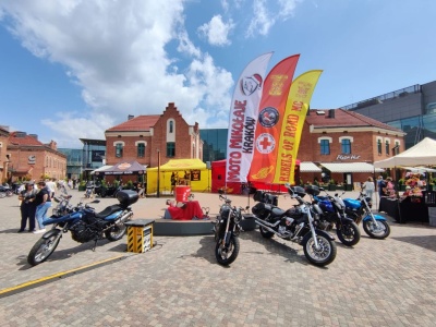 Wyjątkowe wydarzenie przed Galerią Kazimierz. Motoserce Kraków 2025 [ZDJĘCIA]