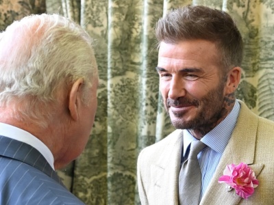 David Beckham pasowany na rycerza. Otrzymał odznaczenie z rąk króla Karola III
