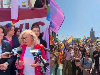 Parada Równości: minister Kotula zapowiedziała, że kiedyś rząd wesprze mniejszości LGBT
