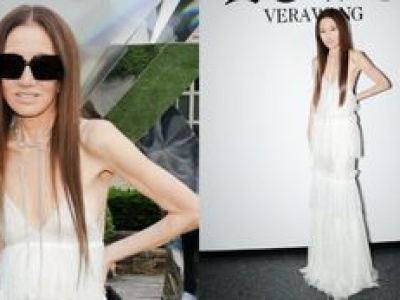 76-letnia Vera Wang w sukience ze sporym dekoltem wdzięczy się do zdjęć. Czas się dla niej zatrzymał?