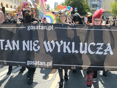 Sataniści na tzw. „marszu równości”. To mocny sojusznik sodomitów