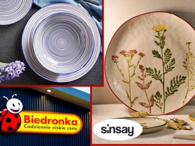 Piękne porcelanowe zestawy z Biedronki kosztują teraz 50% mniej. A w Sinsay?