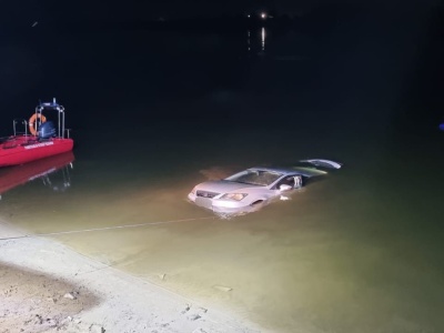 Samochód w Wiśle. Na szczęście nikt nie ucierpiał