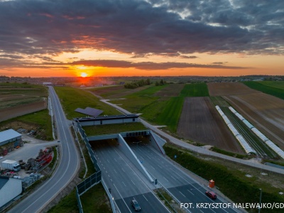 O godzinie 21:00 zamkną tunel. Utrudnienia dla kierowców