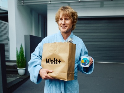 Owen Wilson pierwszym ambasadorem Wolt. Czy aktor polubi schabowe i pierogi?