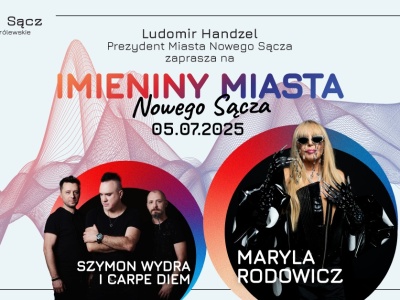 Imieniny Nowego Sącza 2025! Rodzinny piknik i wielkie gwiazdy na scenie