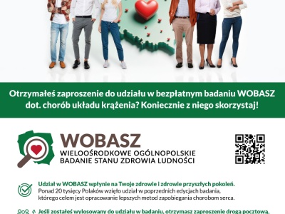 Zadbaj o swoje zdrowie. Dołącz do badania WOBASZ