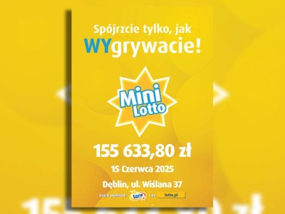 Wielka wygrana w Mini Lotto. Gracz z Lubelszczyzny zgarnął fortunę