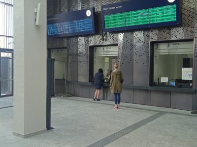 Przebudowa dworca Łódź Kaliska na ukończeniu