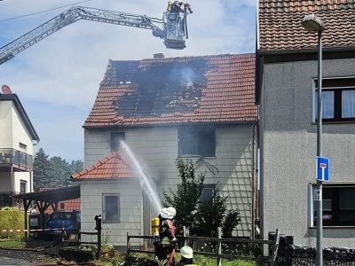 Gotowali obiad, nagle zapalił się tłuszcz. Po chwili dom całkowicie zniknął z powierzchni
