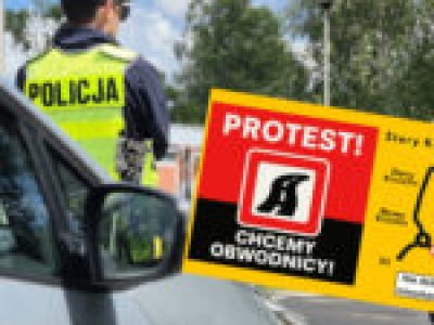 Zablokują drogę koło Zielonej Góry. Mieszkańcy będą protestować