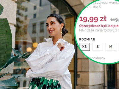 Zostaw t-shirty i postaw na przewiewność. Zamiast 119 zł zapłacisz za to cudo 19 zł