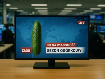 Sezon ogórkowy. Dawniej utrapienie dla dziennikarzy, a dziś już niemal... nie istnieje [FELIETON]