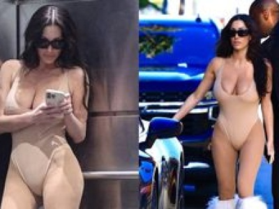 Bianca Censori czmychnęła do kosmetyczki w cielistym body i butach yeti. Kanye nie przestaje stylizować jej na swoją eks