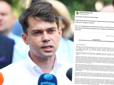 Michał Kołodziejczak odchodzi z rządu po konflikcie z ministrem rolnictwa