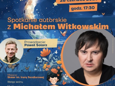 Spotkanie autorskie z Michałem Witkowskim