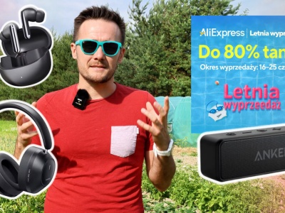 Letnia wyprzedaż 2025 na AliExpress. Sprzęt audio w świetnych cenach [Kody rabatowe]